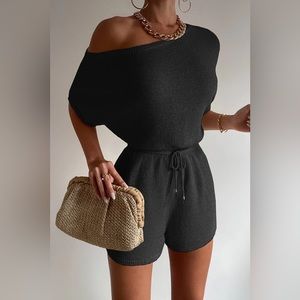 Runaway the Label Black Playsuit